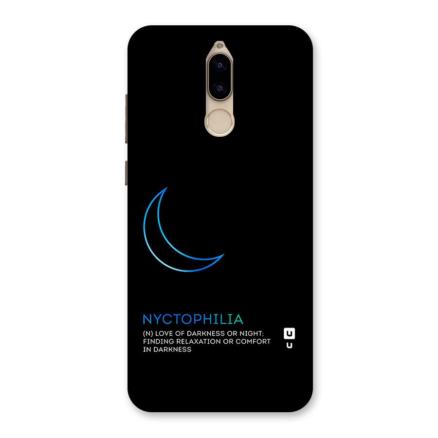 Nyctophilia Love of Darkness Back Case for Honor 9i