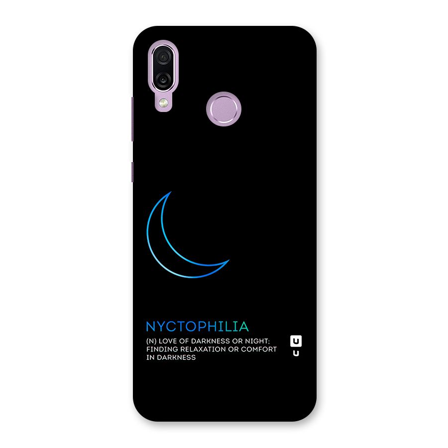 Nyctophilia Love of Darkness Back Case for Honor Play