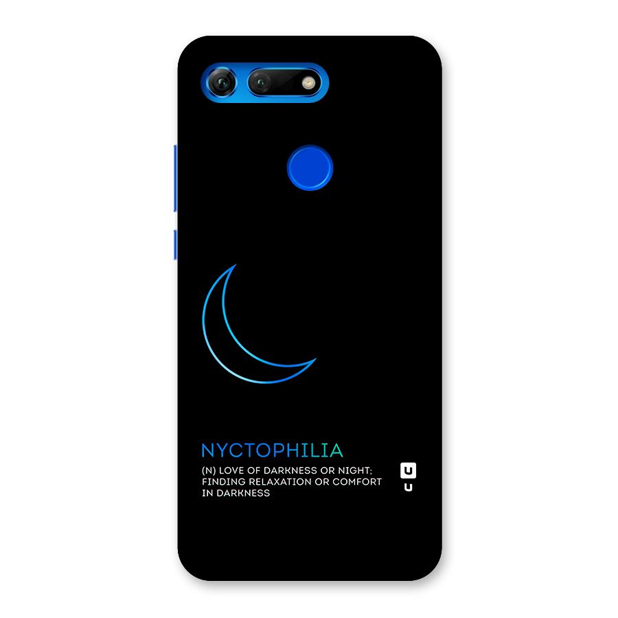 Nyctophilia Love of Darkness Back Case for Honor View 20