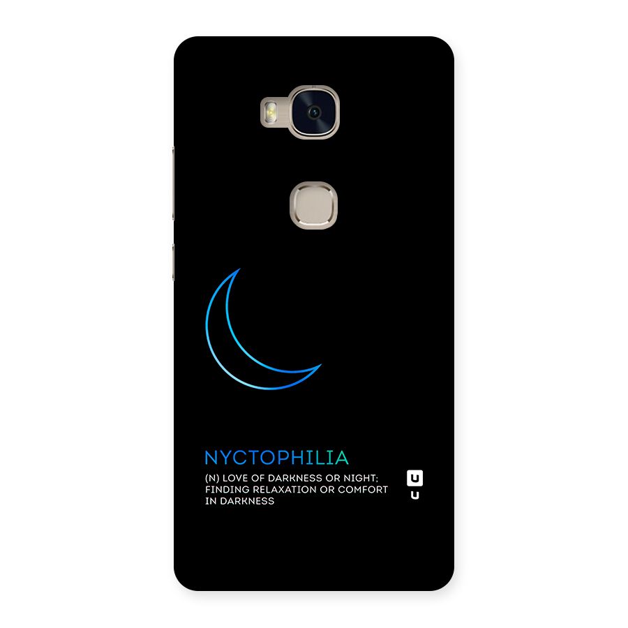 Nyctophilia Love of Darkness Back Case for Huawei Honor 5X