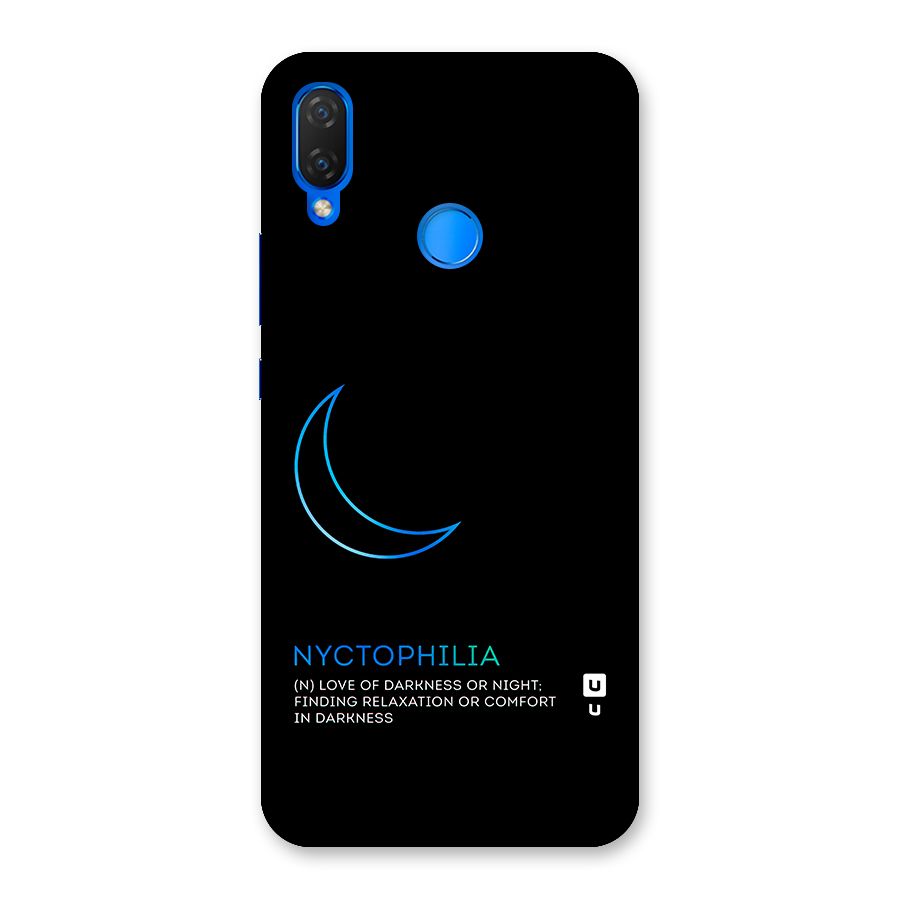 Nyctophilia Love of Darkness Back Case for Huawei P Smart+