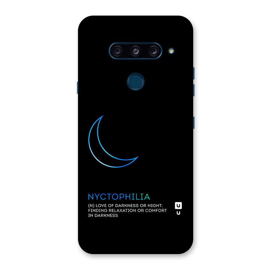Nyctophilia Love of Darkness Back Case for LG  V40 ThinQ