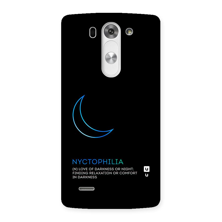 Nyctophilia Love of Darkness Back Case for LG G3 Mini