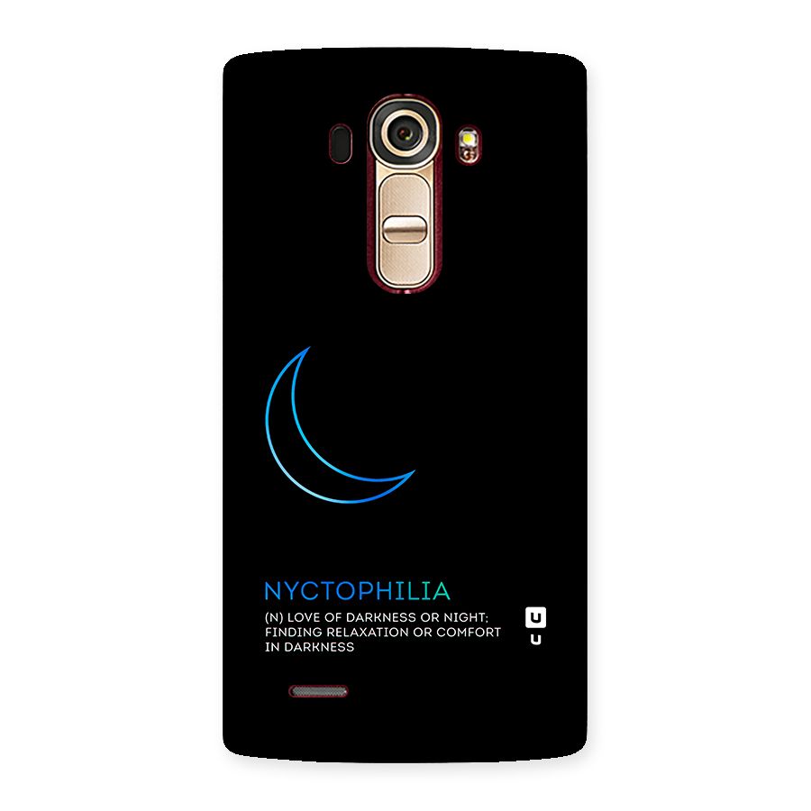 Nyctophilia Love of Darkness Back Case for LG G4