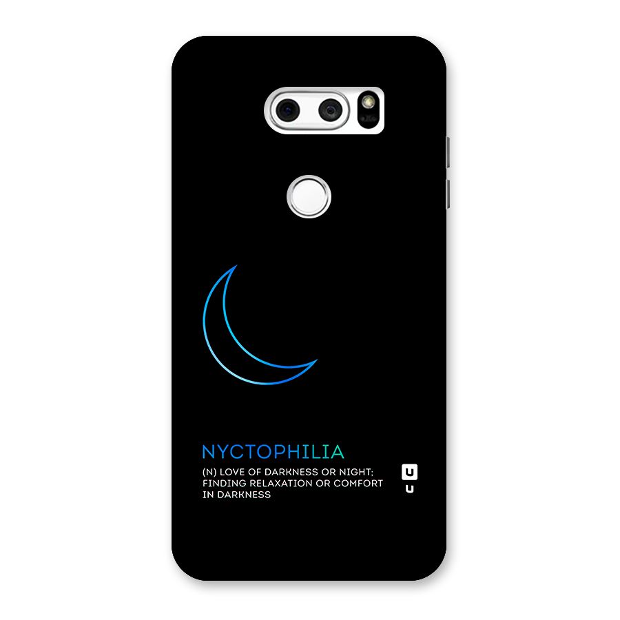 Nyctophilia Love of Darkness Back Case for LG V30
