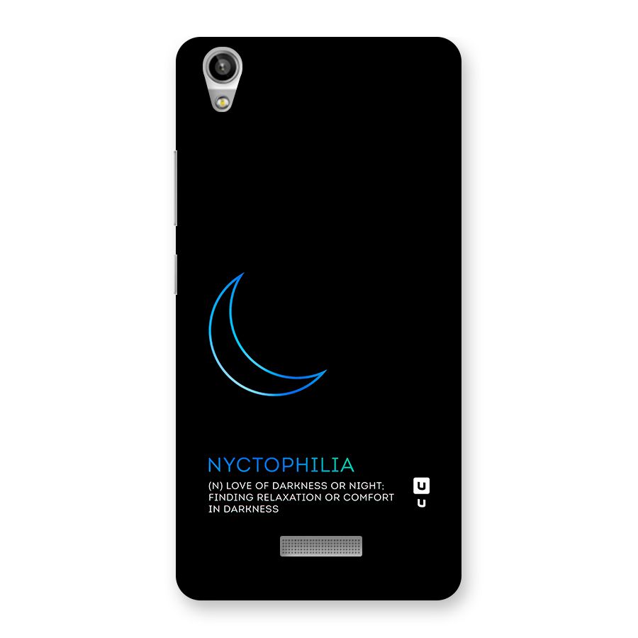 Nyctophilia Love of Darkness Back Case for Lava-Pixel-V1