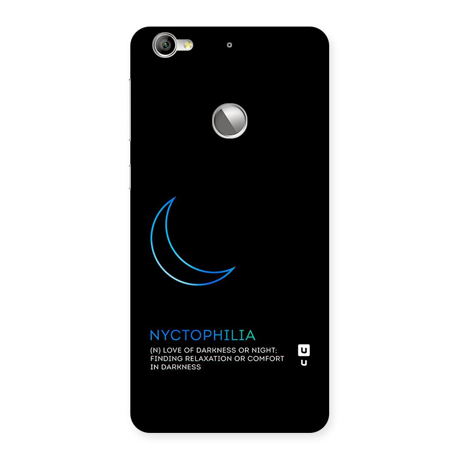 Nyctophilia Love of Darkness Back Case for LeTV Le 1s