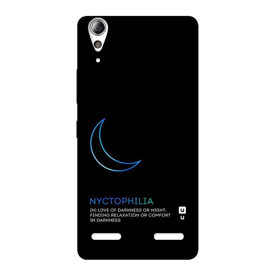 Nyctophilia Love of Darkness Back Case for Lenovo A6000 Plus
