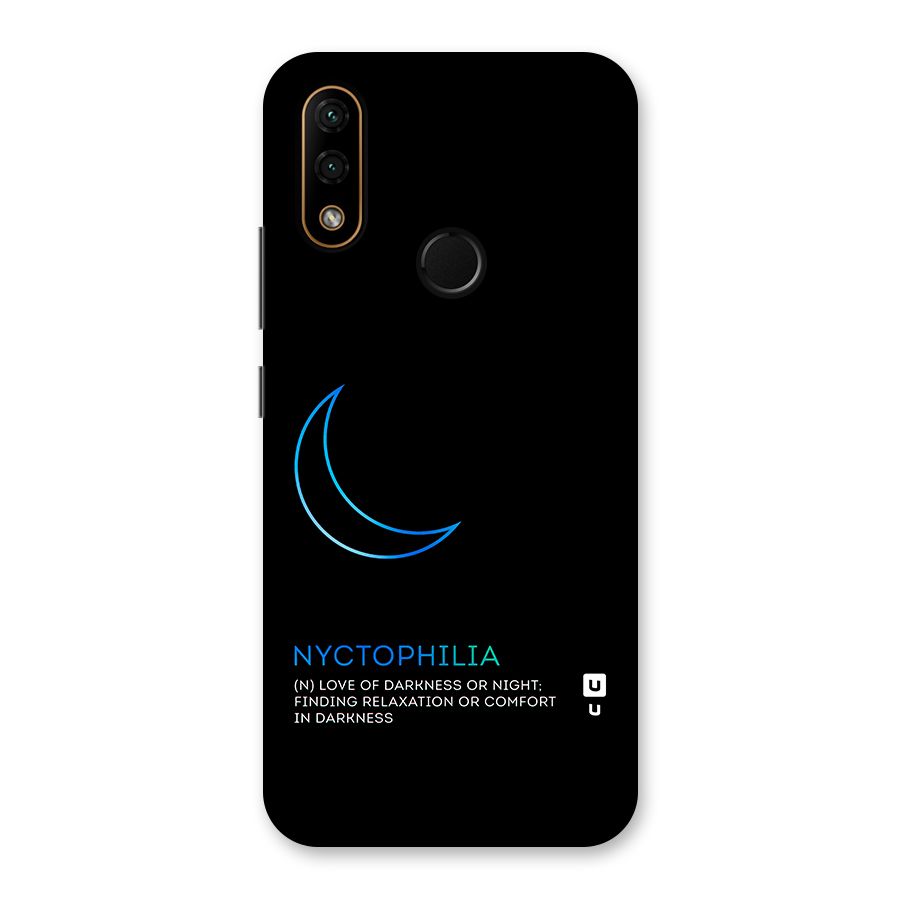 Nyctophilia Love of Darkness Back Case for Lenovo A6 Note
