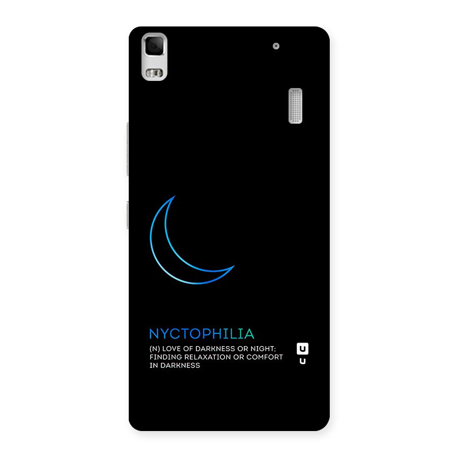 Nyctophilia Love of Darkness Back Case for Lenovo K3 Note