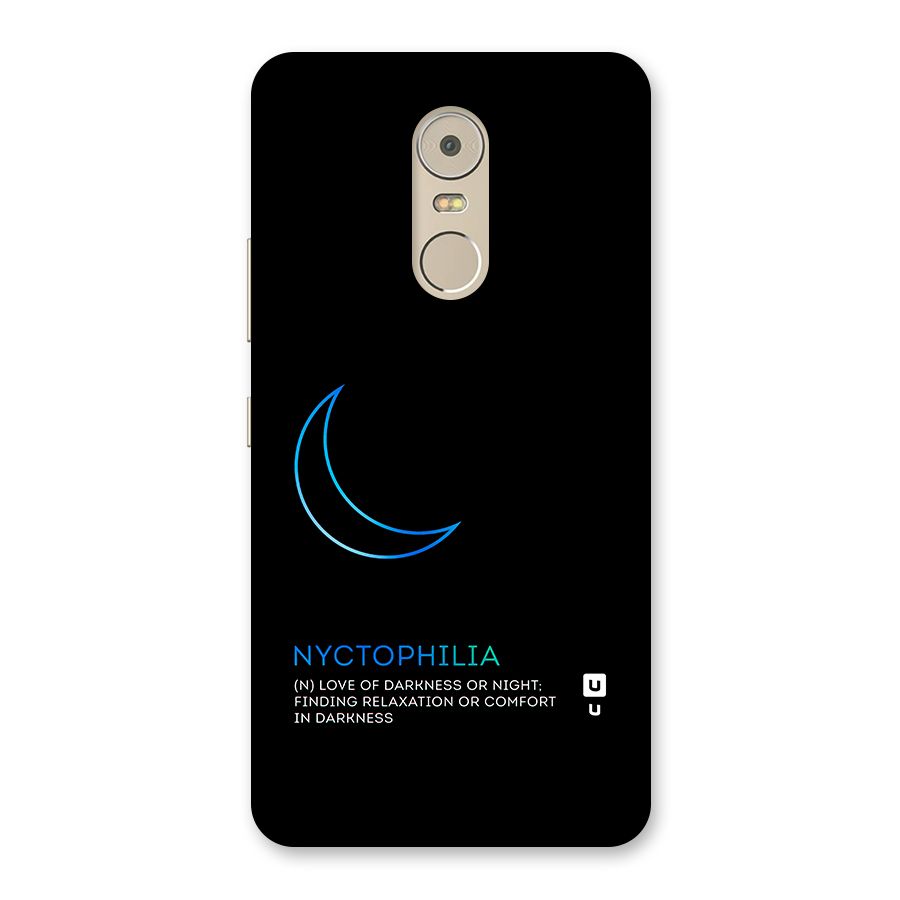 Nyctophilia Love of Darkness Back Case for Lenovo K6 Note