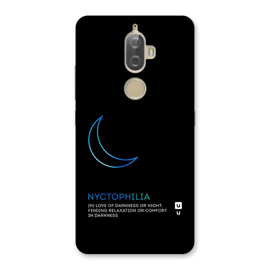 Nyctophilia Love of Darkness Back Case for Lenovo K8 Plus