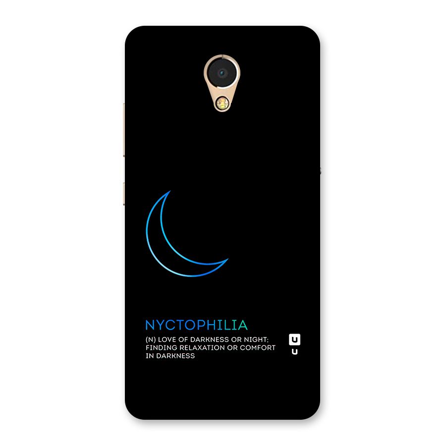 Nyctophilia Love of Darkness Back Case for Lenovo P2