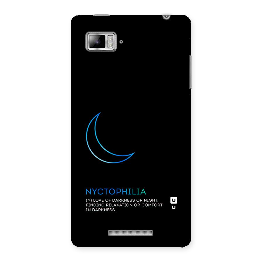 Nyctophilia Love of Darkness Back Case for Lenovo Vibe Z K910