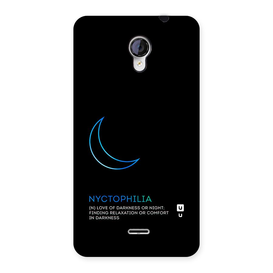 Nyctophilia Love of Darkness Back Case for Micromax Unite 2 A106