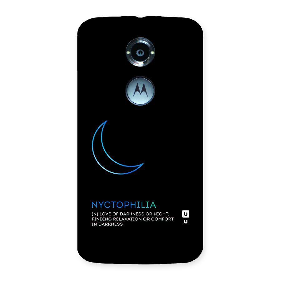 Nyctophilia Love of Darkness Back Case for Moto X 2nd Gen