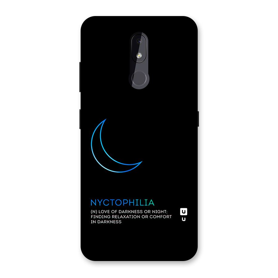 Nyctophilia Love of Darkness Back Case for Nokia 3.2