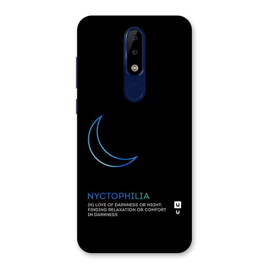 Nyctophilia Love of Darkness Back Case for Nokia 5.1 Plus