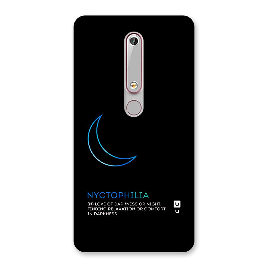 Nyctophilia Love of Darkness Back Case for Nokia 6.1