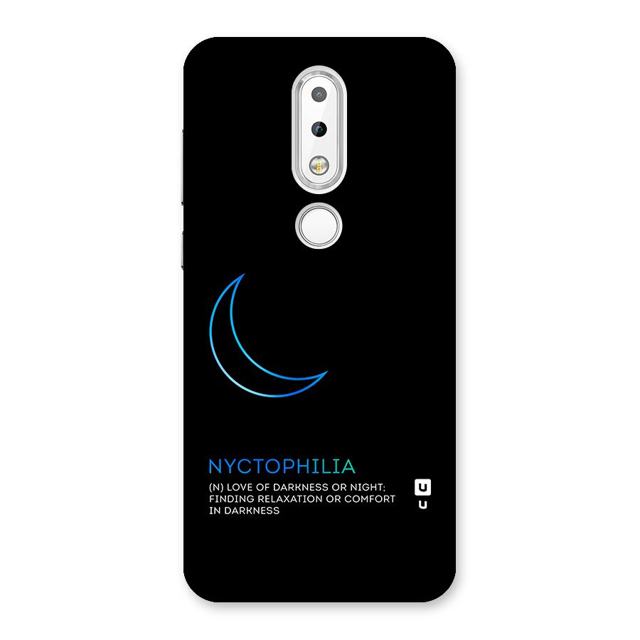 Nyctophilia Love of Darkness Back Case for Nokia 6.1 Plus