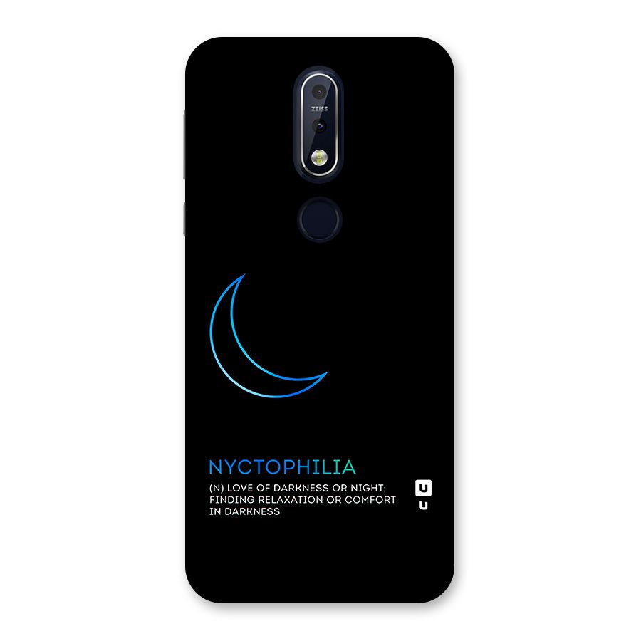Nyctophilia Love of Darkness Back Case for Nokia 7.1