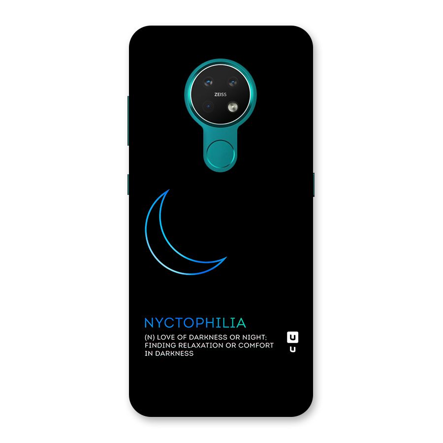 Nyctophilia Love of Darkness Back Case for Nokia 7.2