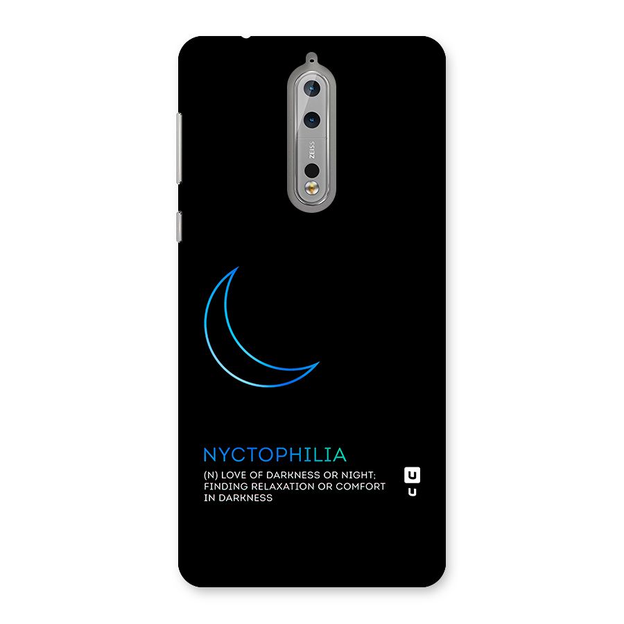 Nyctophilia Love of Darkness Back Case for Nokia 8