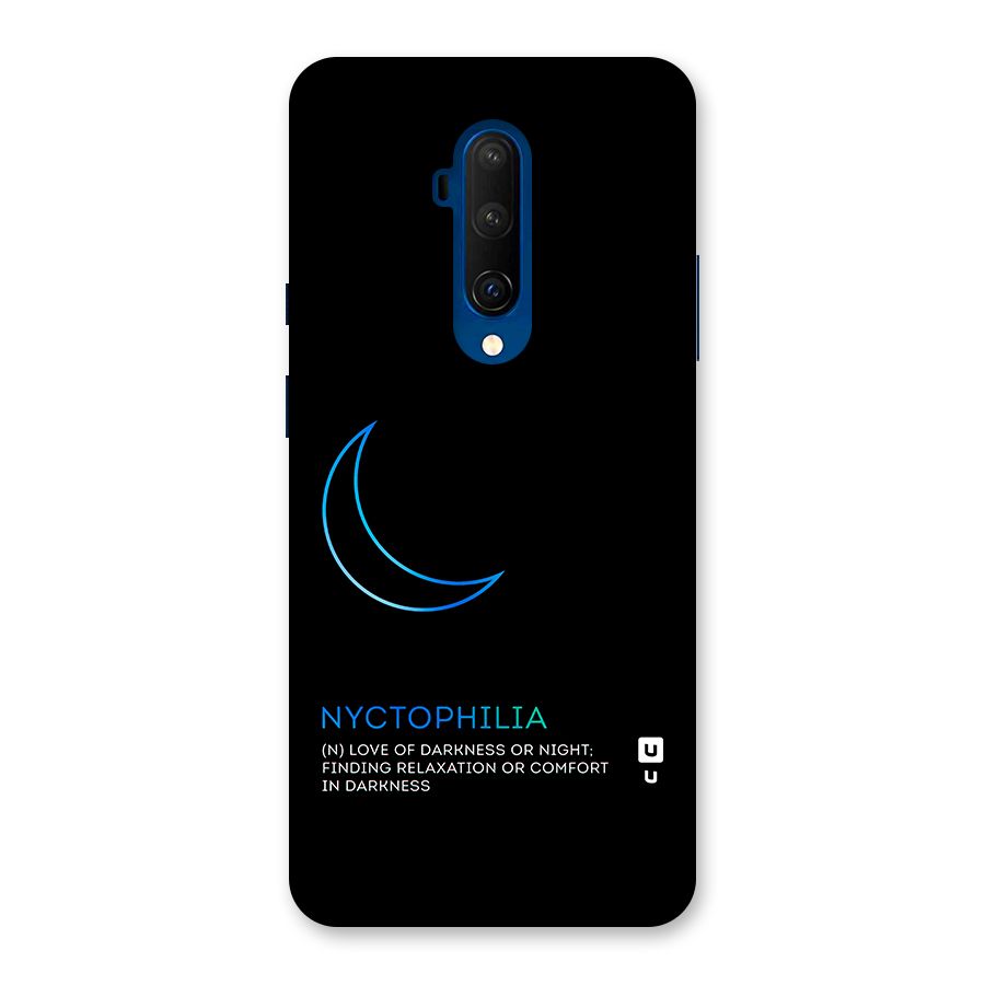Nyctophilia Love of Darkness Back Case for OnePlus 7T Pro