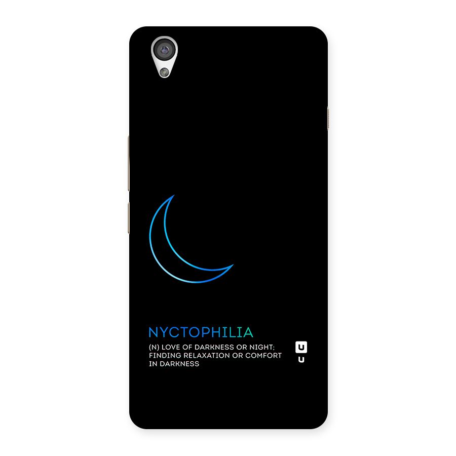 Nyctophilia Love of Darkness Back Case for OnePlus X