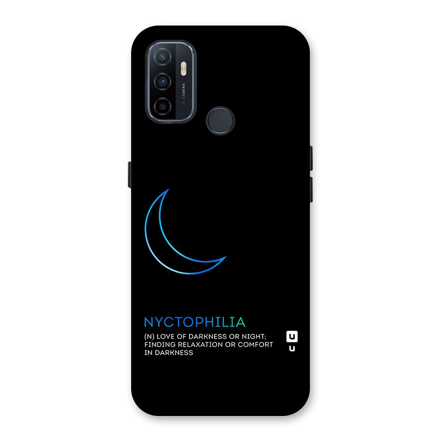 Nyctophilia Love of Darkness Back Case for Oppo A32