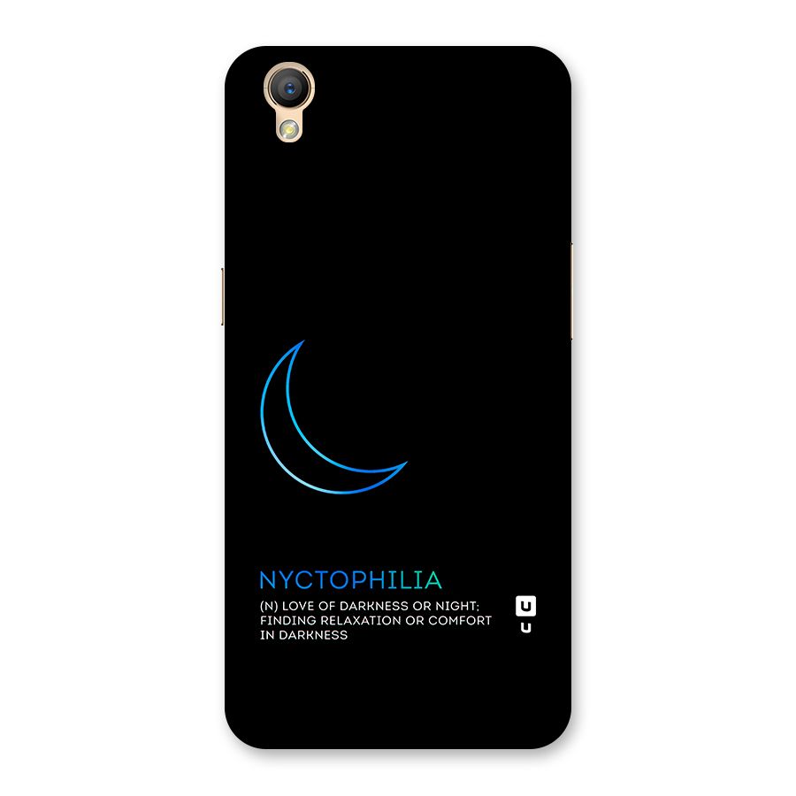 Nyctophilia Love of Darkness Back Case for Oppo A37