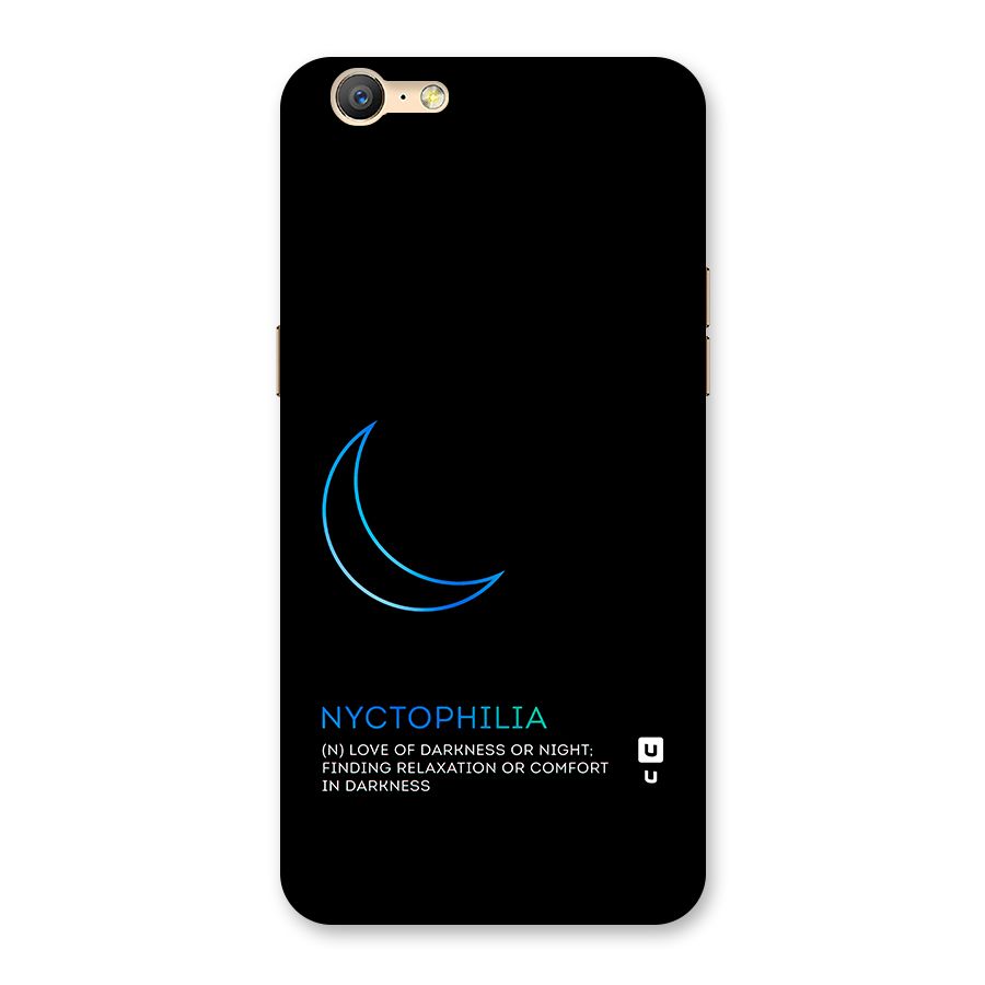 Nyctophilia Love of Darkness Back Case for Oppo A39