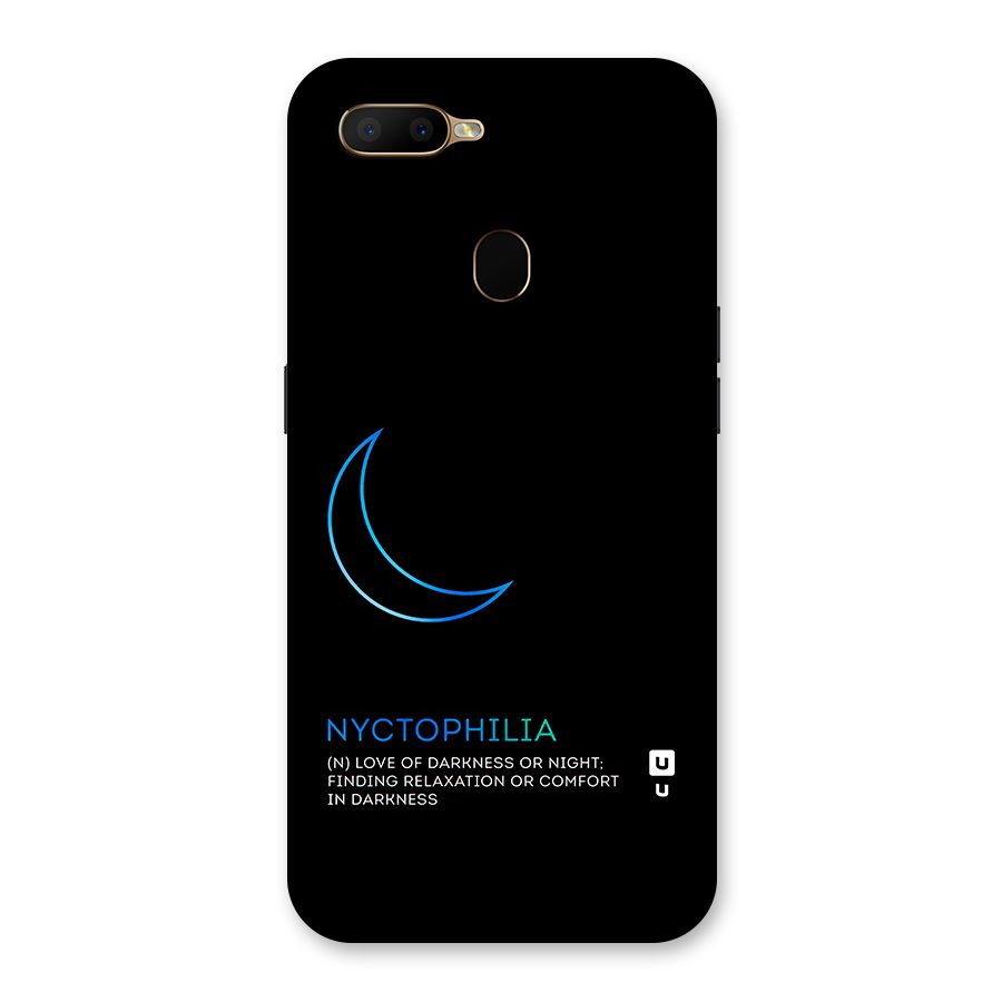 Nyctophilia Love of Darkness Back Case for Oppo A5s