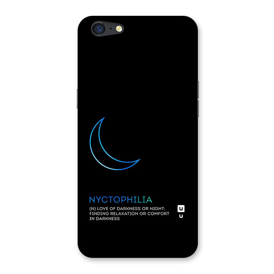 Nyctophilia Love of Darkness Back Case for Oppo A71