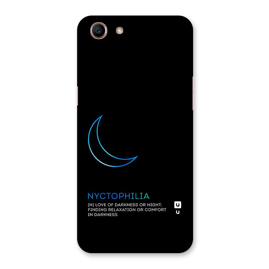 Nyctophilia Love of Darkness Back Case for Oppo A83 (2018)