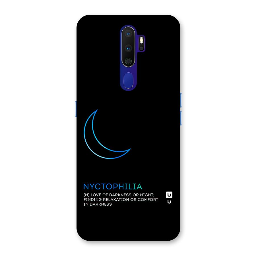 Nyctophilia Love of Darkness Back Case for Oppo A9 (2020)