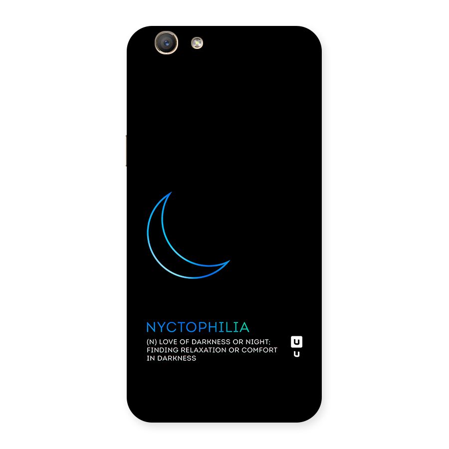 Nyctophilia Love of Darkness Back Case for Oppo F1s