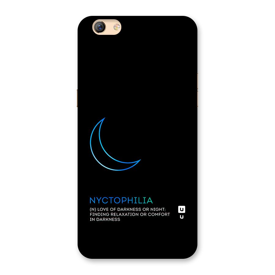 Nyctophilia Love of Darkness Back Case for Oppo F3 Plus