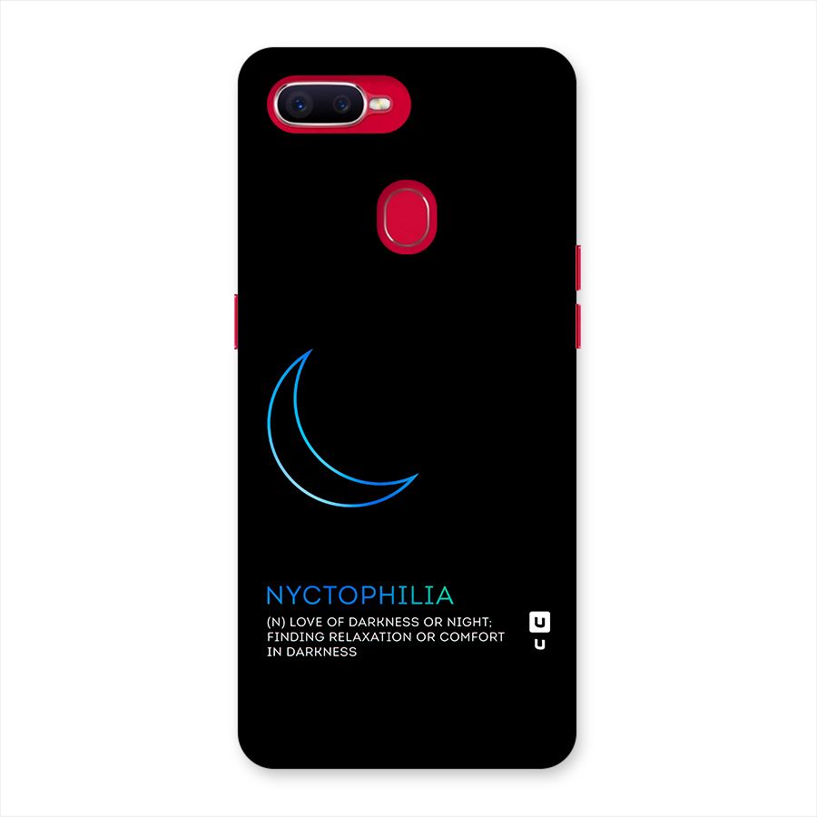 Nyctophilia Love of Darkness Back Case for Oppo F9 Pro