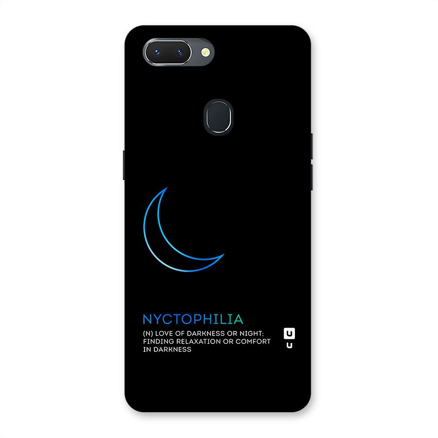 Nyctophilia Love of Darkness Back Case for Oppo Realme 2
