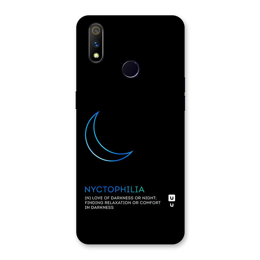Nyctophilia Love of Darkness Back Case for Realme 3 Pro