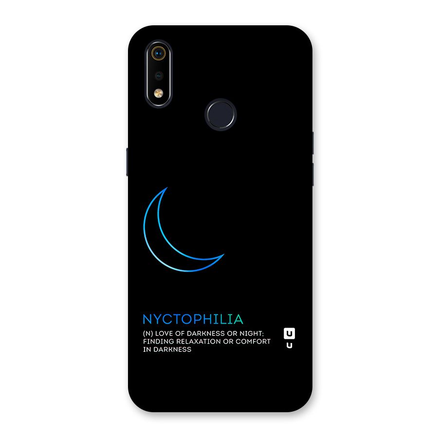 Nyctophilia Love of Darkness Back Case for Realme 3i