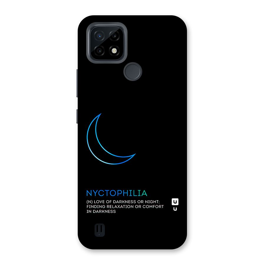 Nyctophilia Love of Darkness Back Case for Realme C21