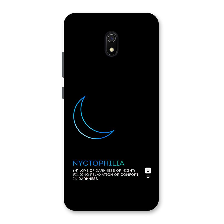 Nyctophilia Love of Darkness Back Case for Redmi 8A