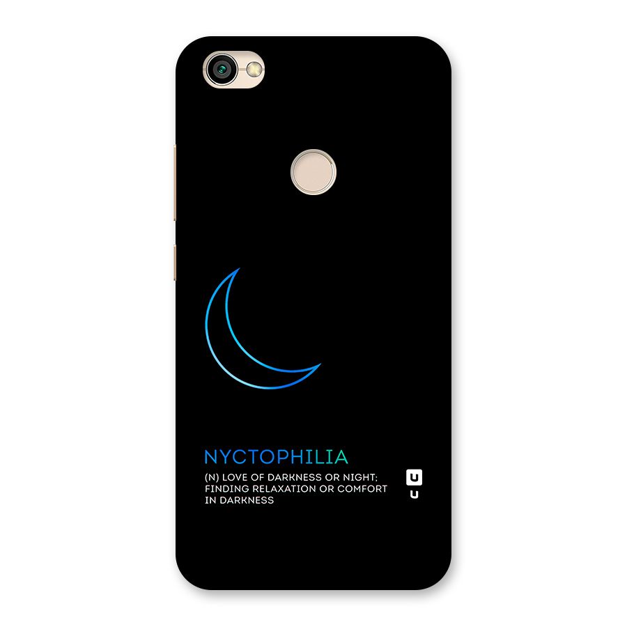 Nyctophilia Love of Darkness Back Case for Redmi Y1 2017
