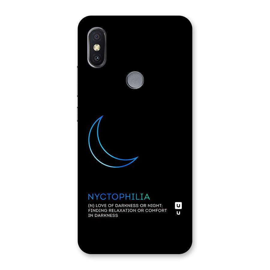 Nyctophilia Love of Darkness Back Case for Redmi Y2