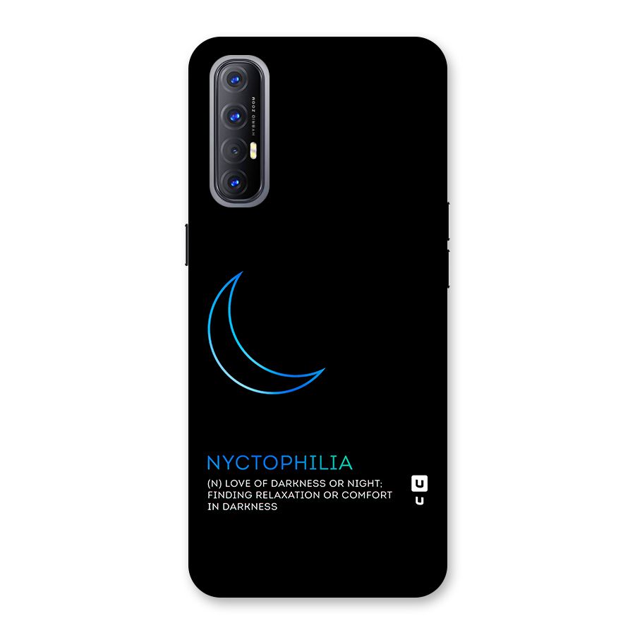 Nyctophilia Love of Darkness Back Case for Reno3 Pro