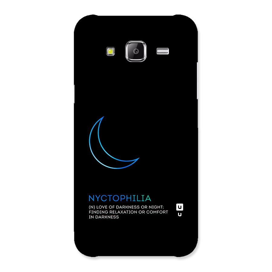 Nyctophilia Love of Darkness Back Case for Samsung Galaxy J2 Prime
