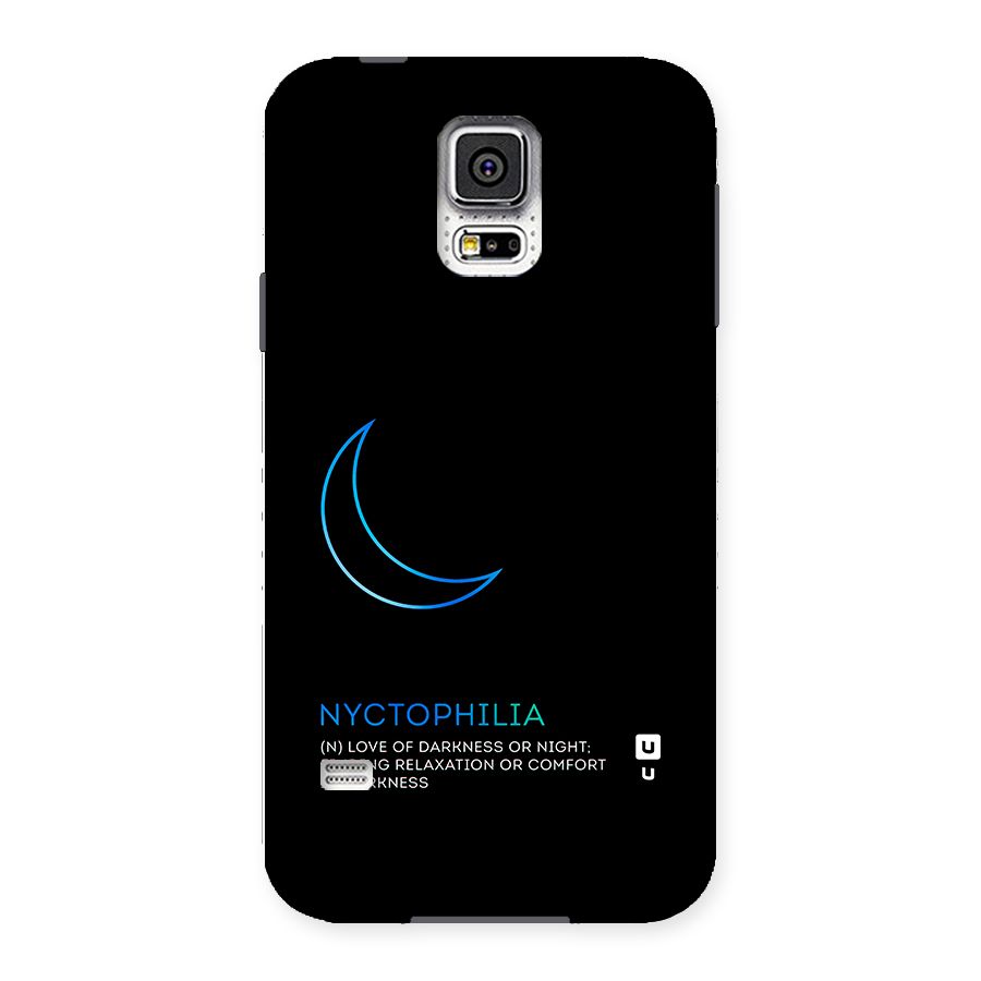Nyctophilia Love of Darkness Back Case for Samsung Galaxy S5