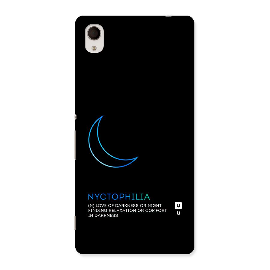 Nyctophilia Love of Darkness Back Case for Sony Xperia M4